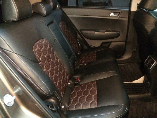 Каркасные авточехлы на KIA Sportage 4 Каркасные авточехлы на KIA Sportage 4