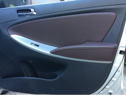 Перетяжка дверных карт